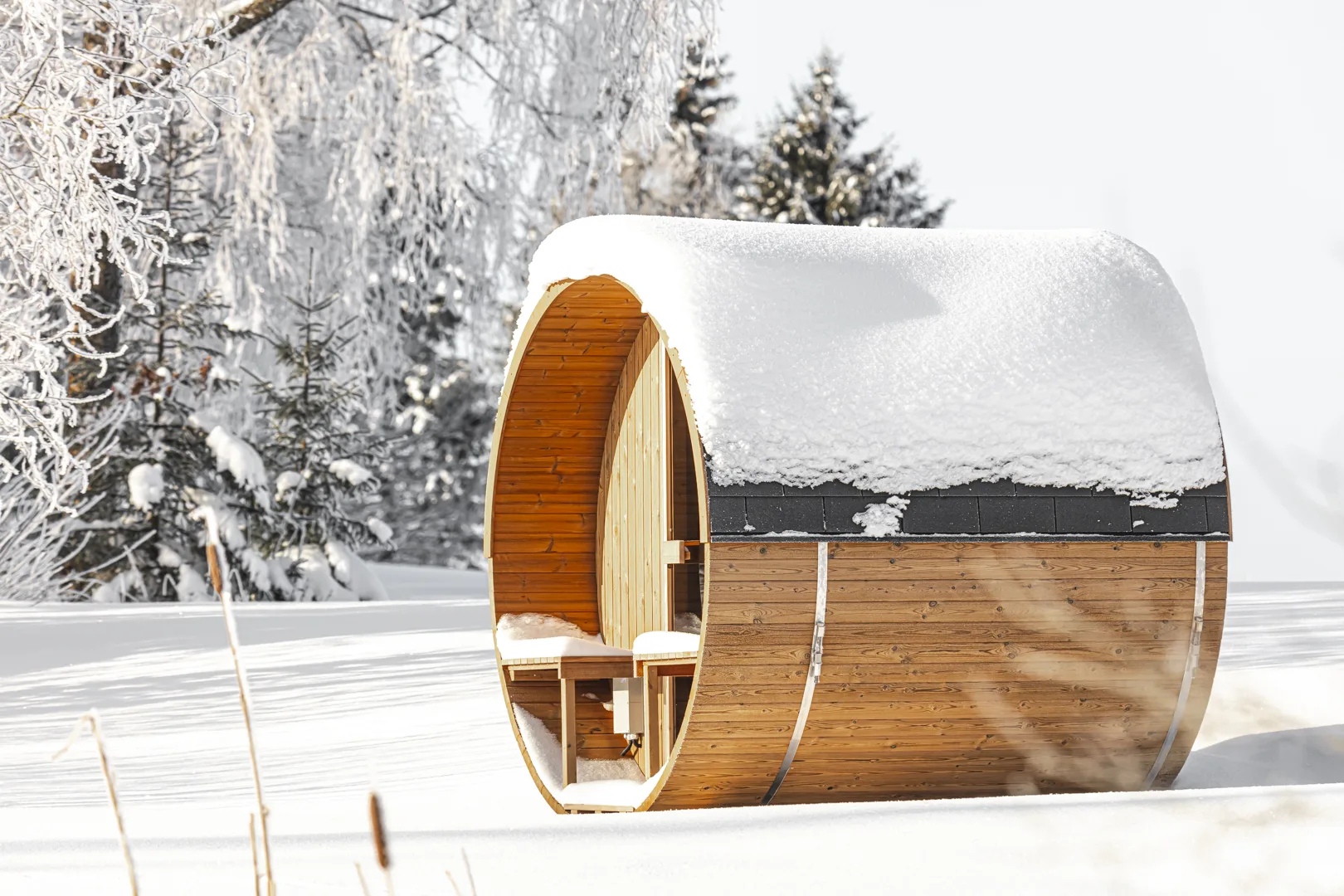 Hekla Barrel Sauna for sale