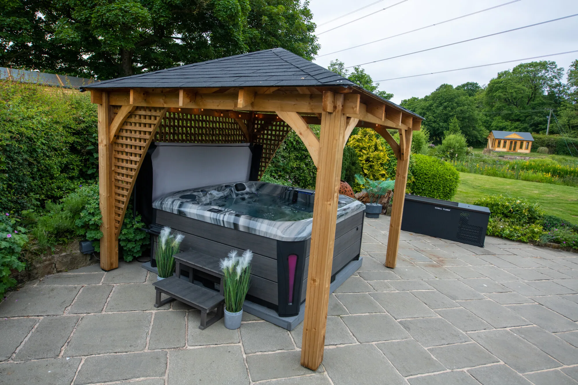 Barcelona hot tub for sale from Platinum Spas