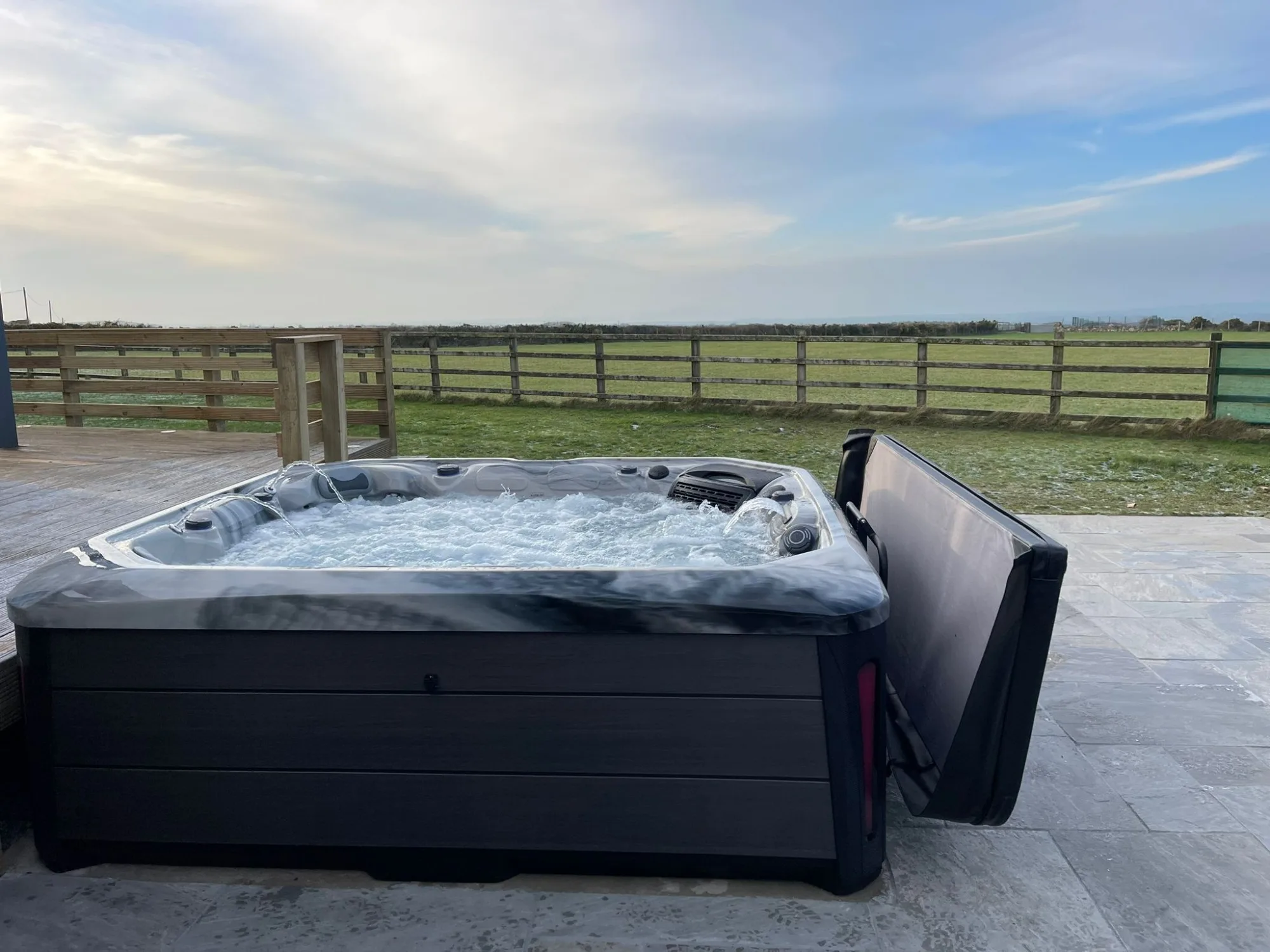 Maximus from Platinum Spas hot tub for sale