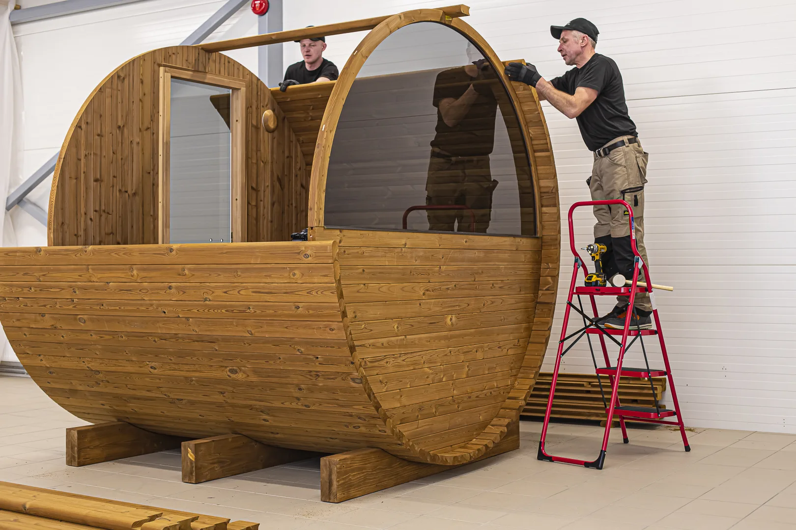 Hekla Barrel Sauna for sale