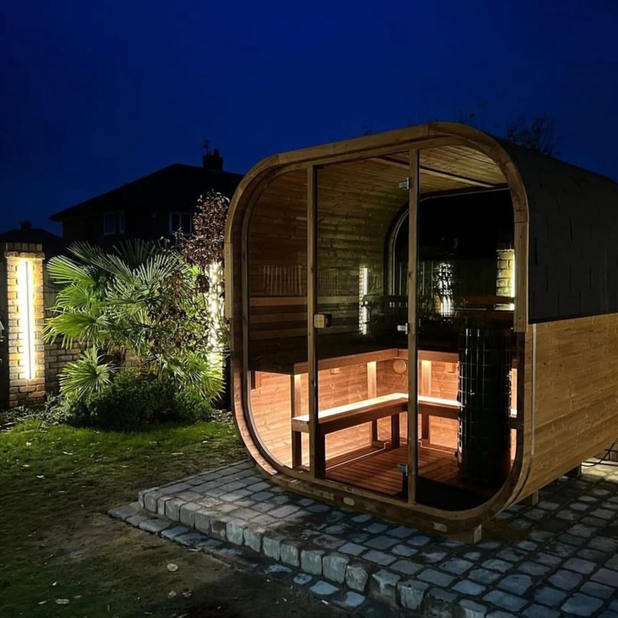 Cube 210 Sauna by Hekla For Sale