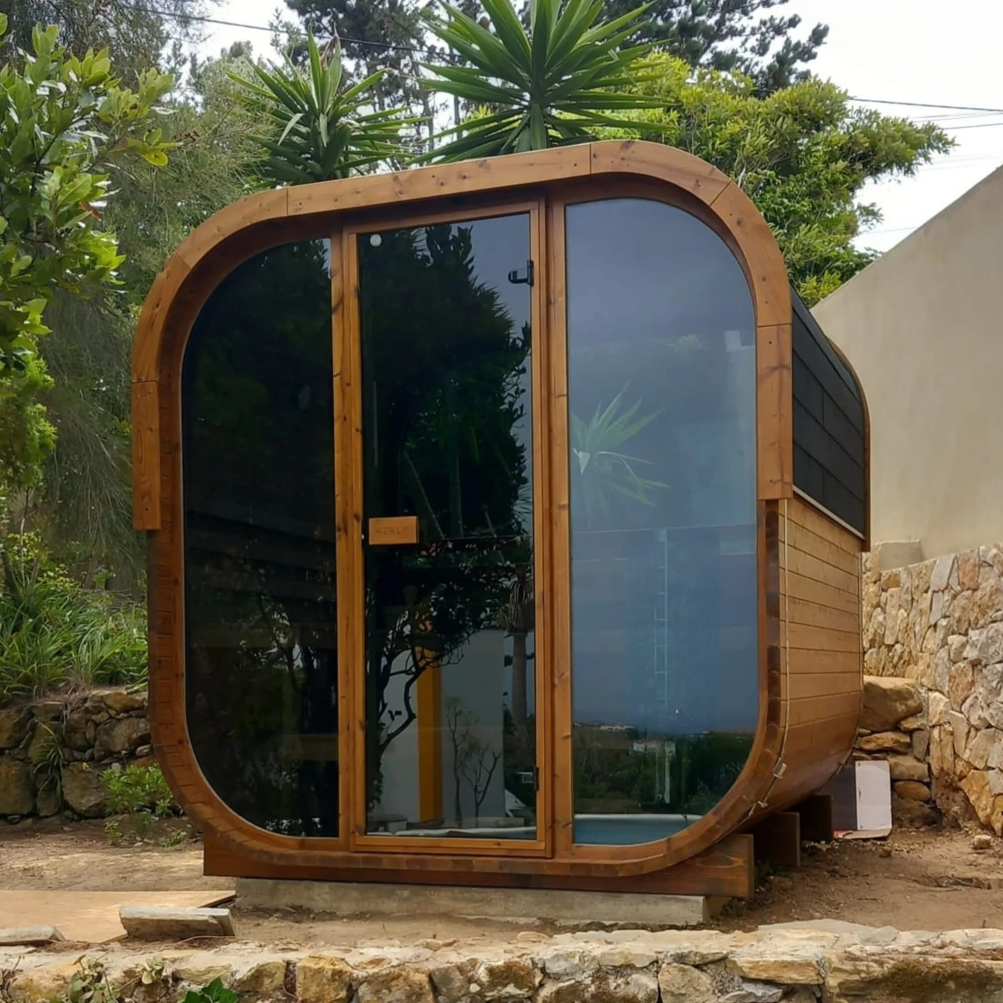 Cube 210 Sauna by Hekla For Sale