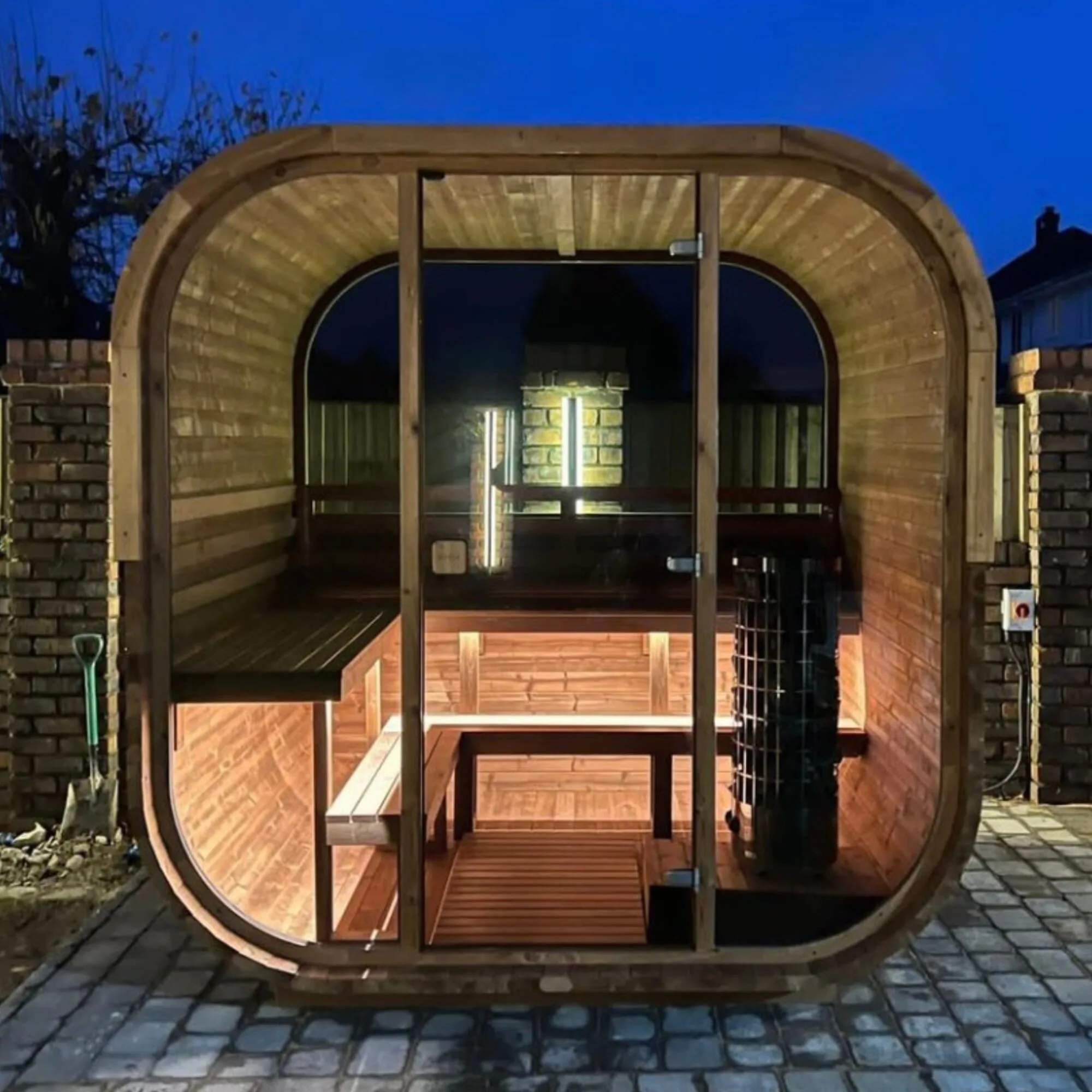 Cube 210 Sauna by Hekla For Sale