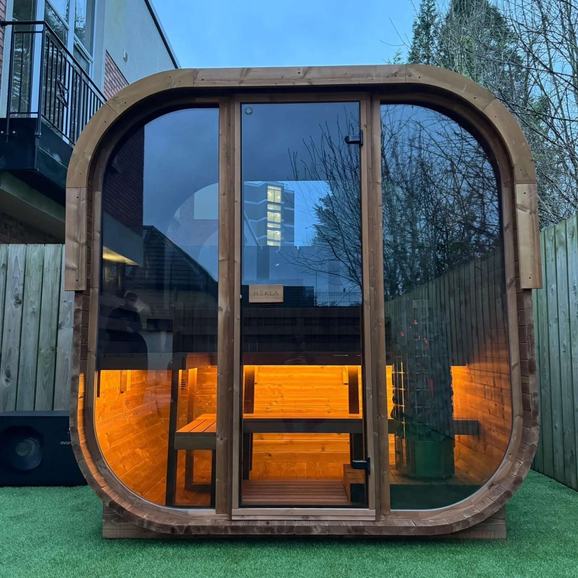 Cube 210 Sauna by Hekla For Sale