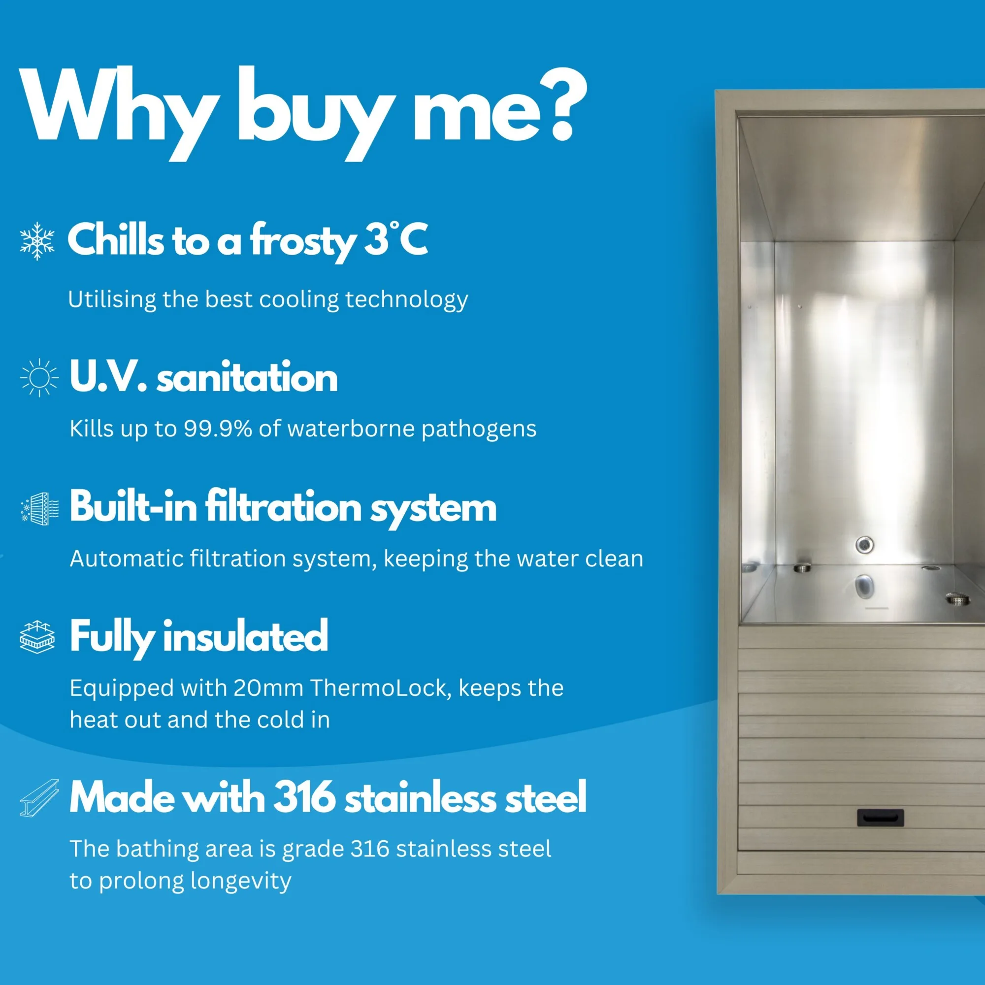 Eira Ice Bath For Sale