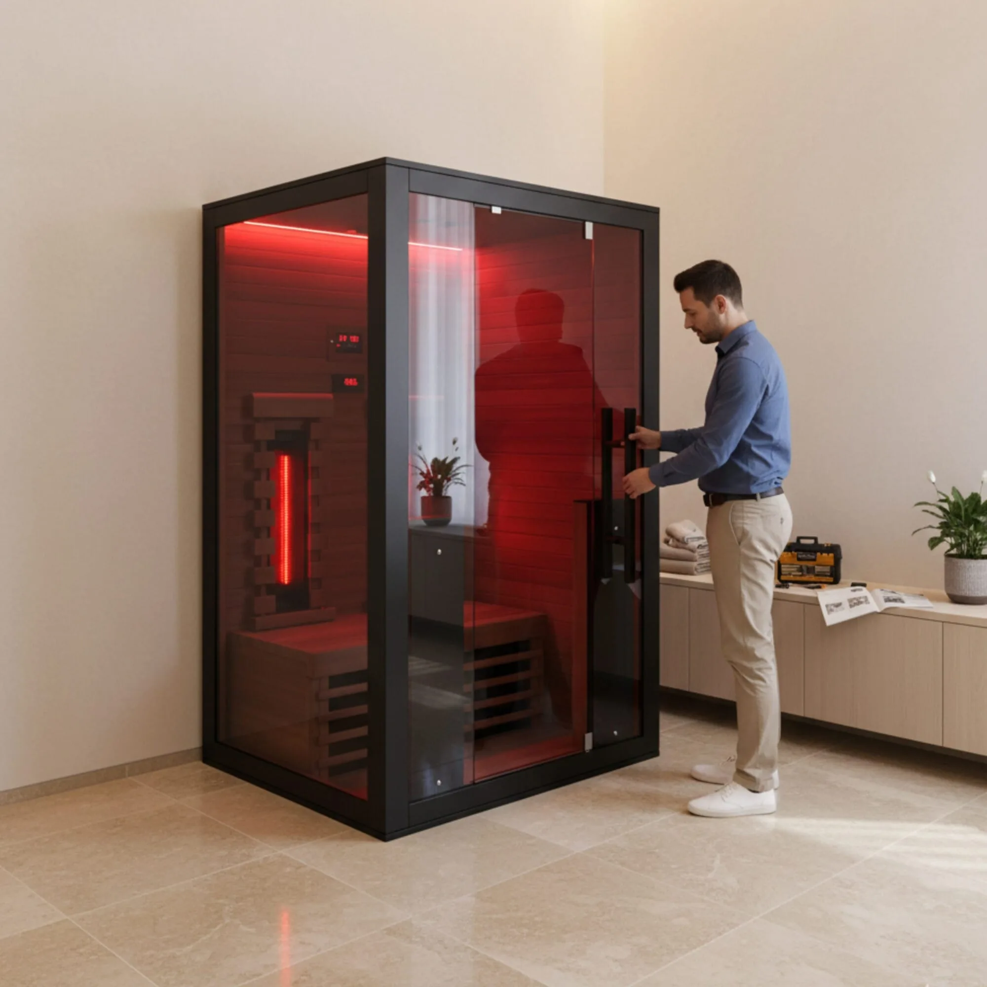 IR130 Indoor Infrared Sauna for sale UK