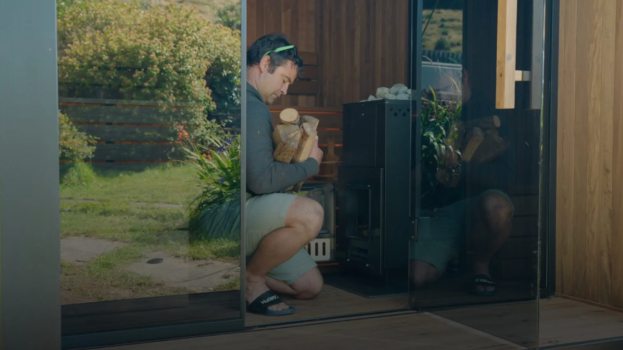 Montclair luxury outdoor sauna by EIRA