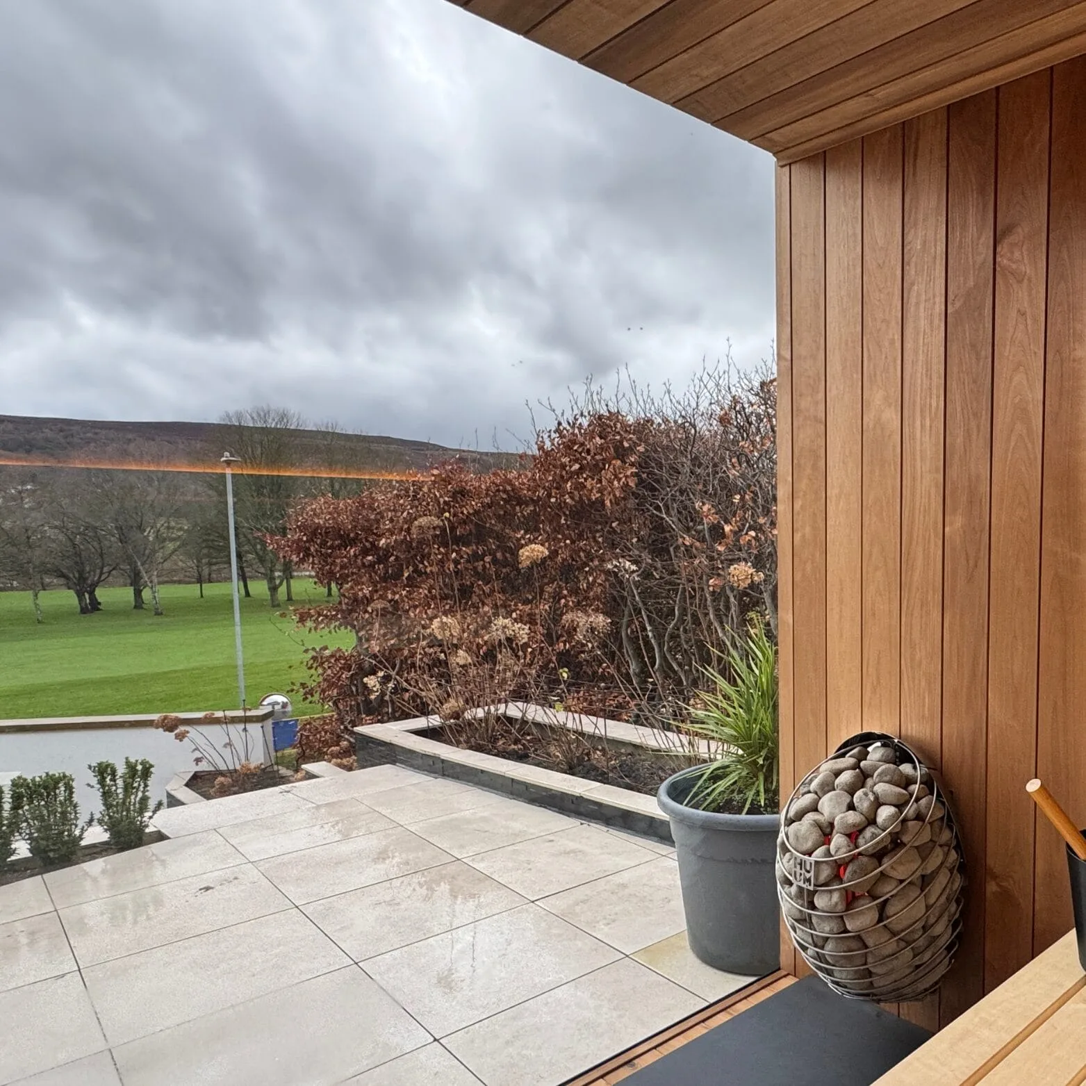 Signature 240 outdoor sauna by Eira Therapy