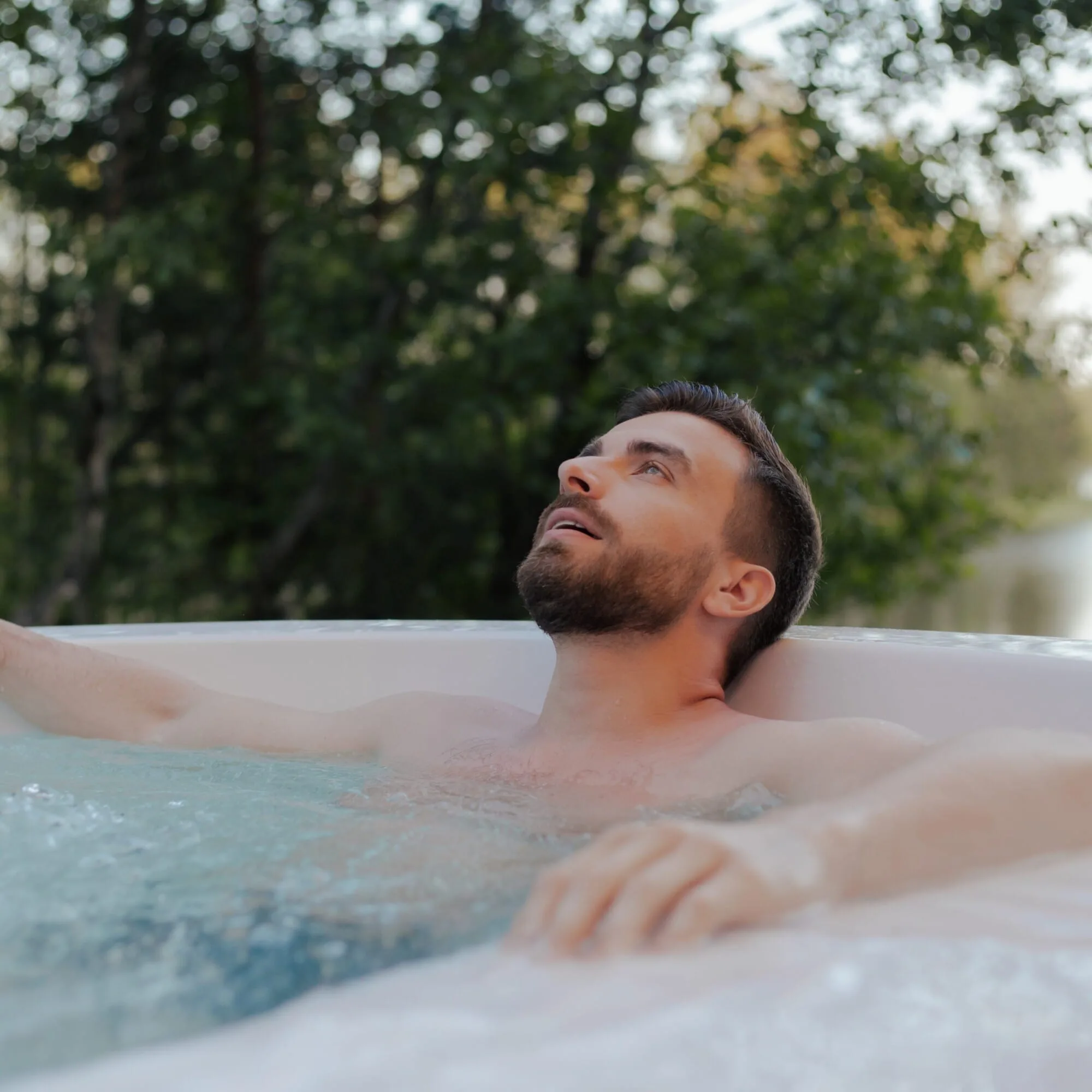 Our UK hot tubs are designed to massage