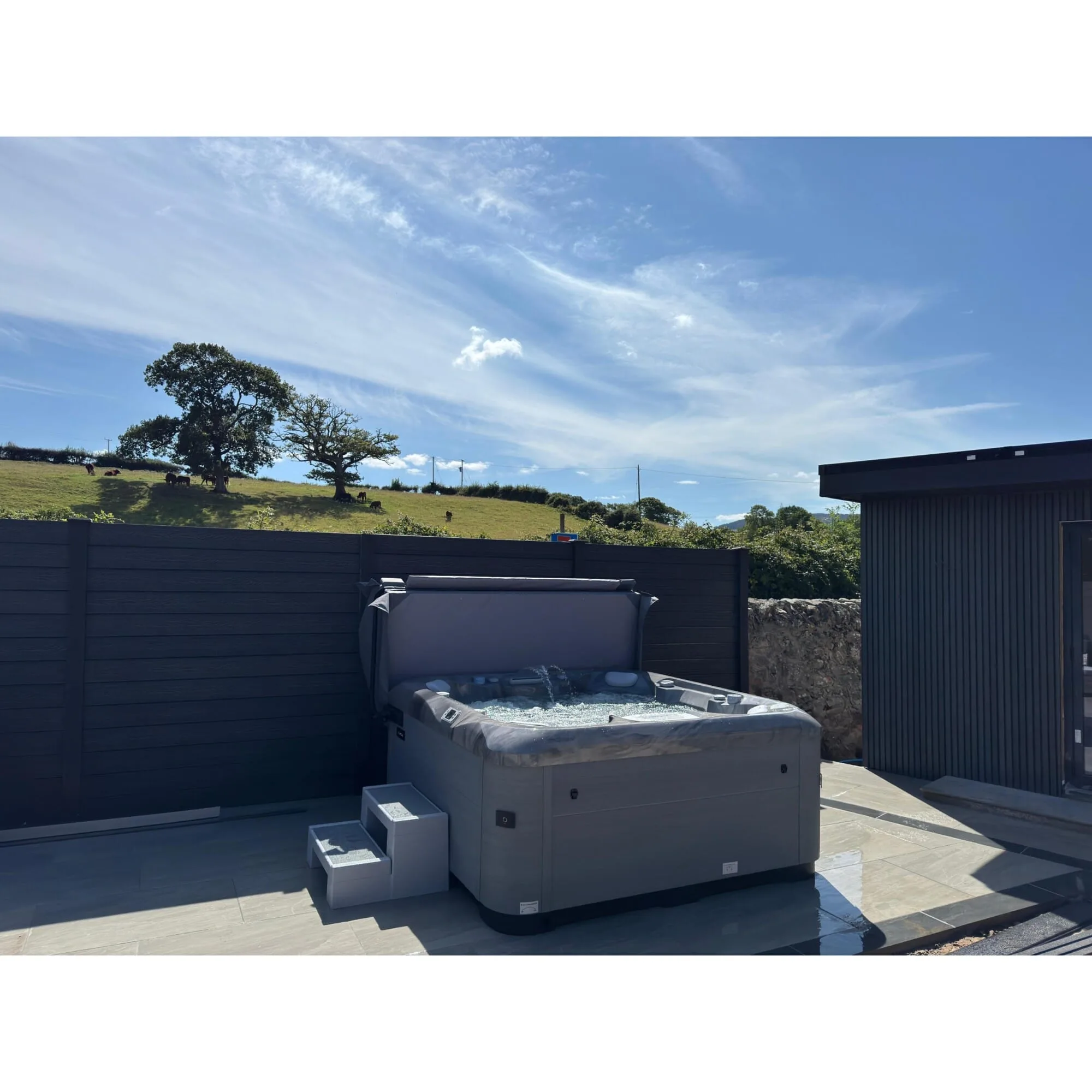 Calma hot tub by AquaSolus