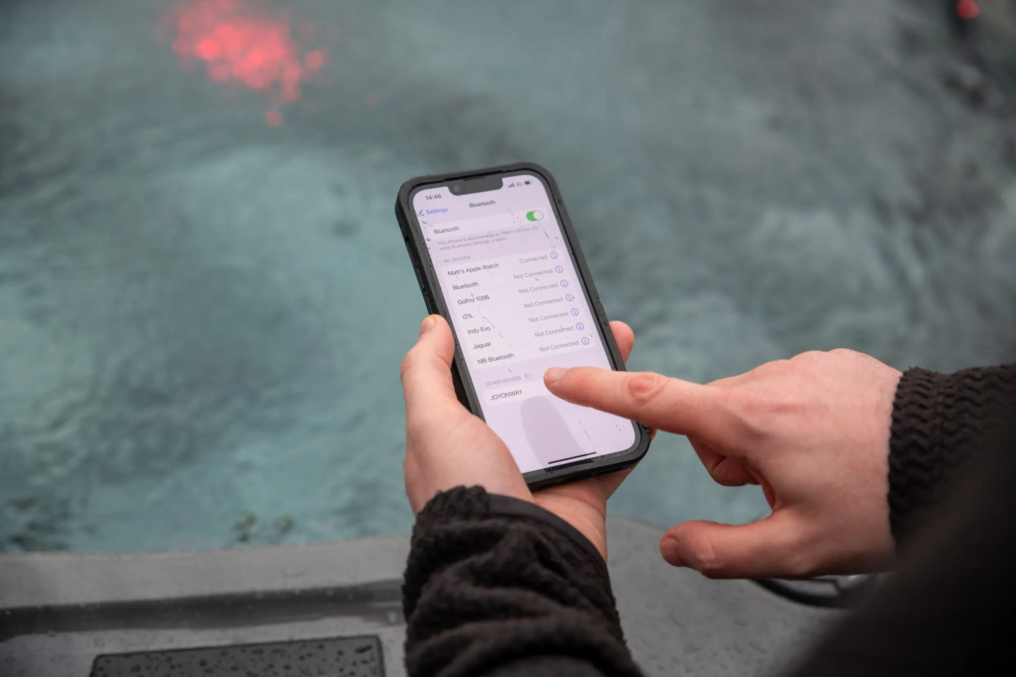 Platinum Spas - Millers Place - OSLO - Phone Bluetooth Connection-530