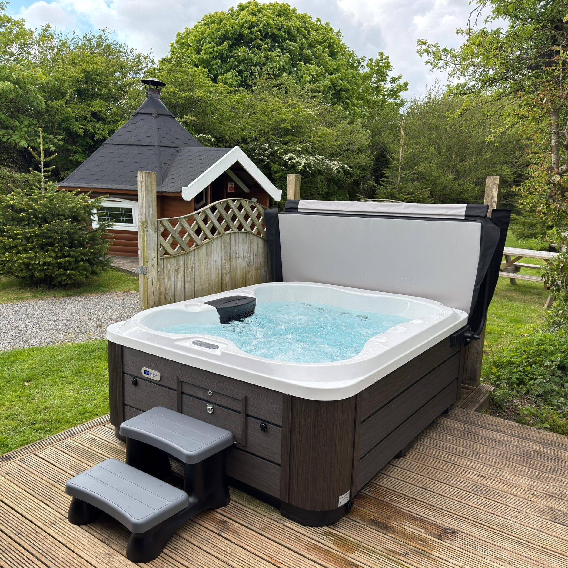 Vacation Retreat for sale by Platinum Spas