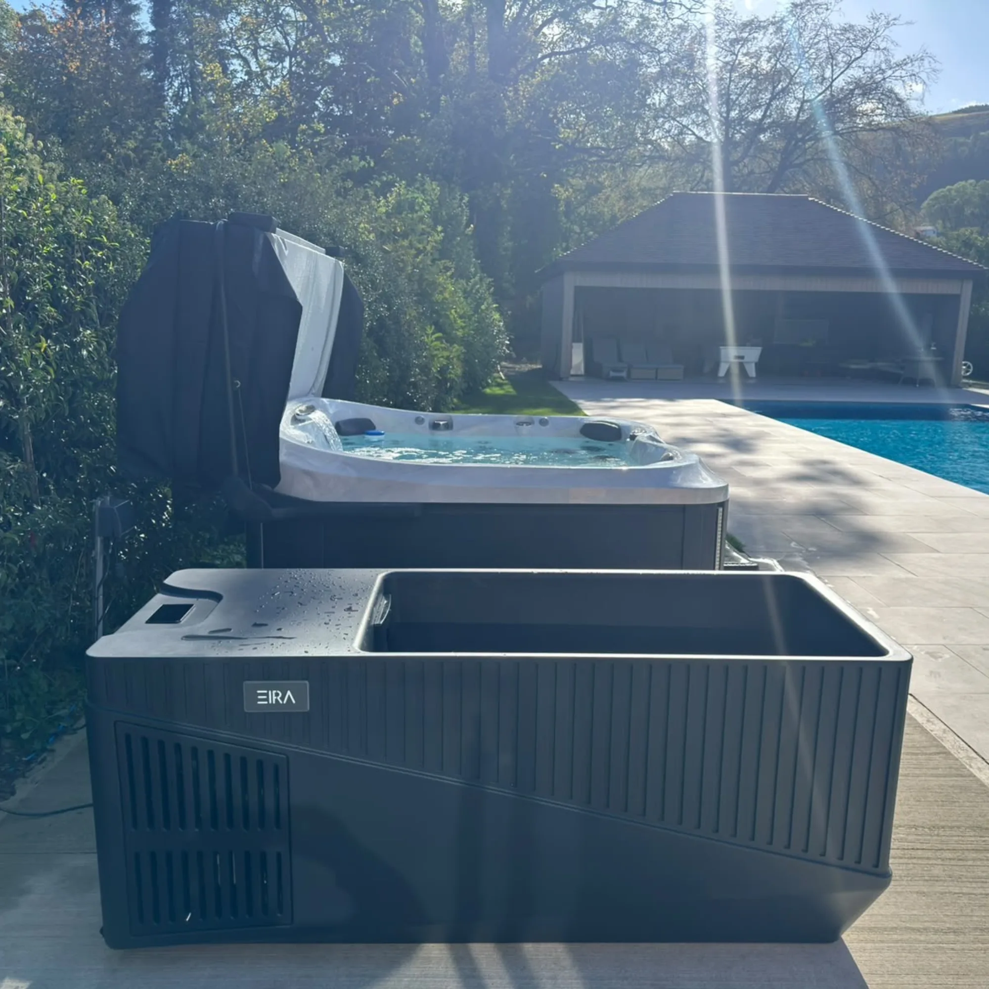 ALVA ice bath by EIRA. Designed for gyms and wellness centres.
