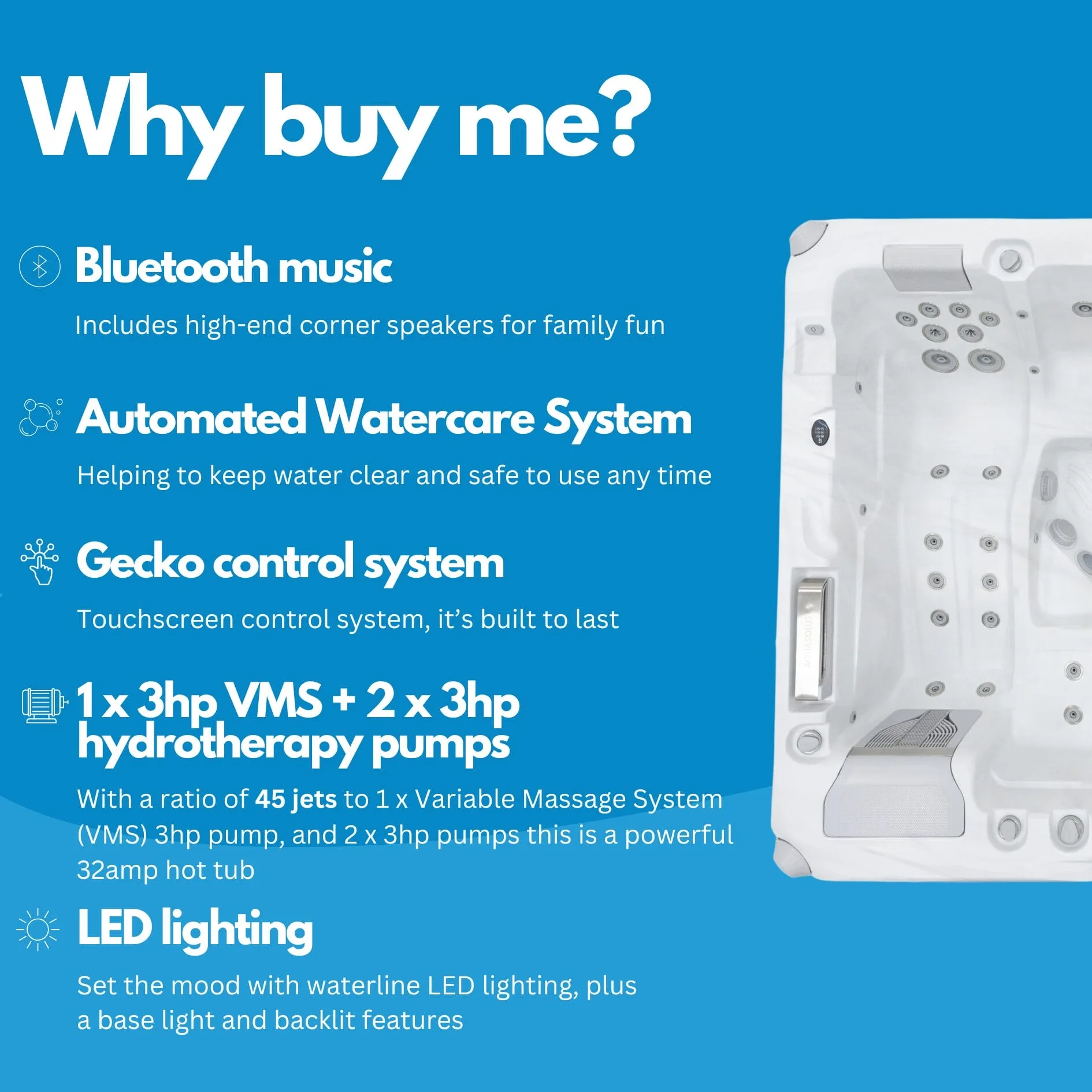 Cascade hot tub by Aquasolus - why buy me (1)