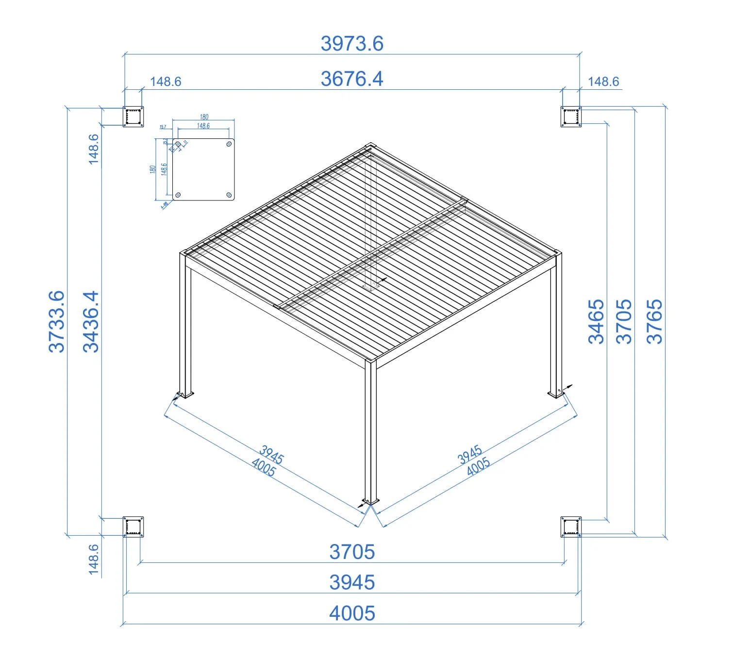 Remanso Pergola for sale