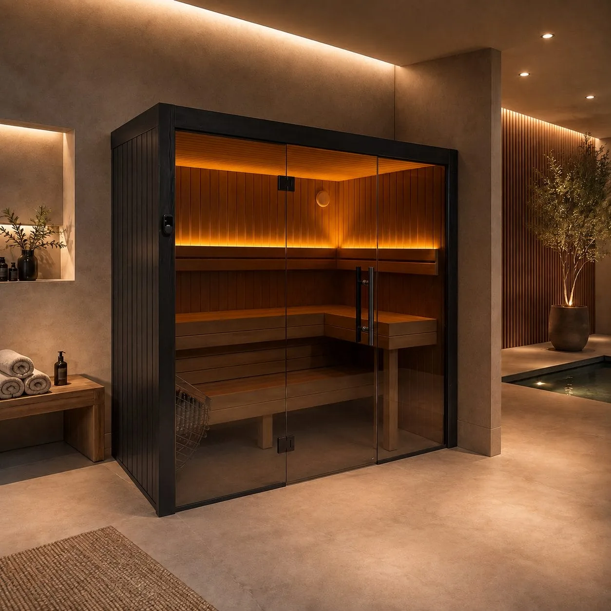 VARA Indoor Traditional Sauna for sale by EIRA