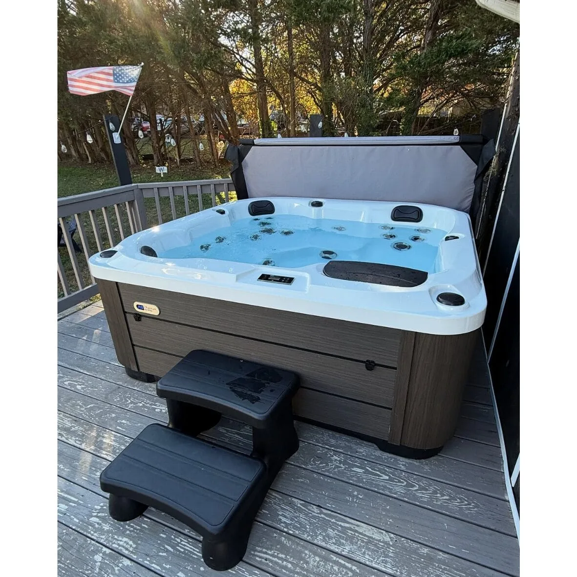 Reims hot tub by Platinum Spas for sale