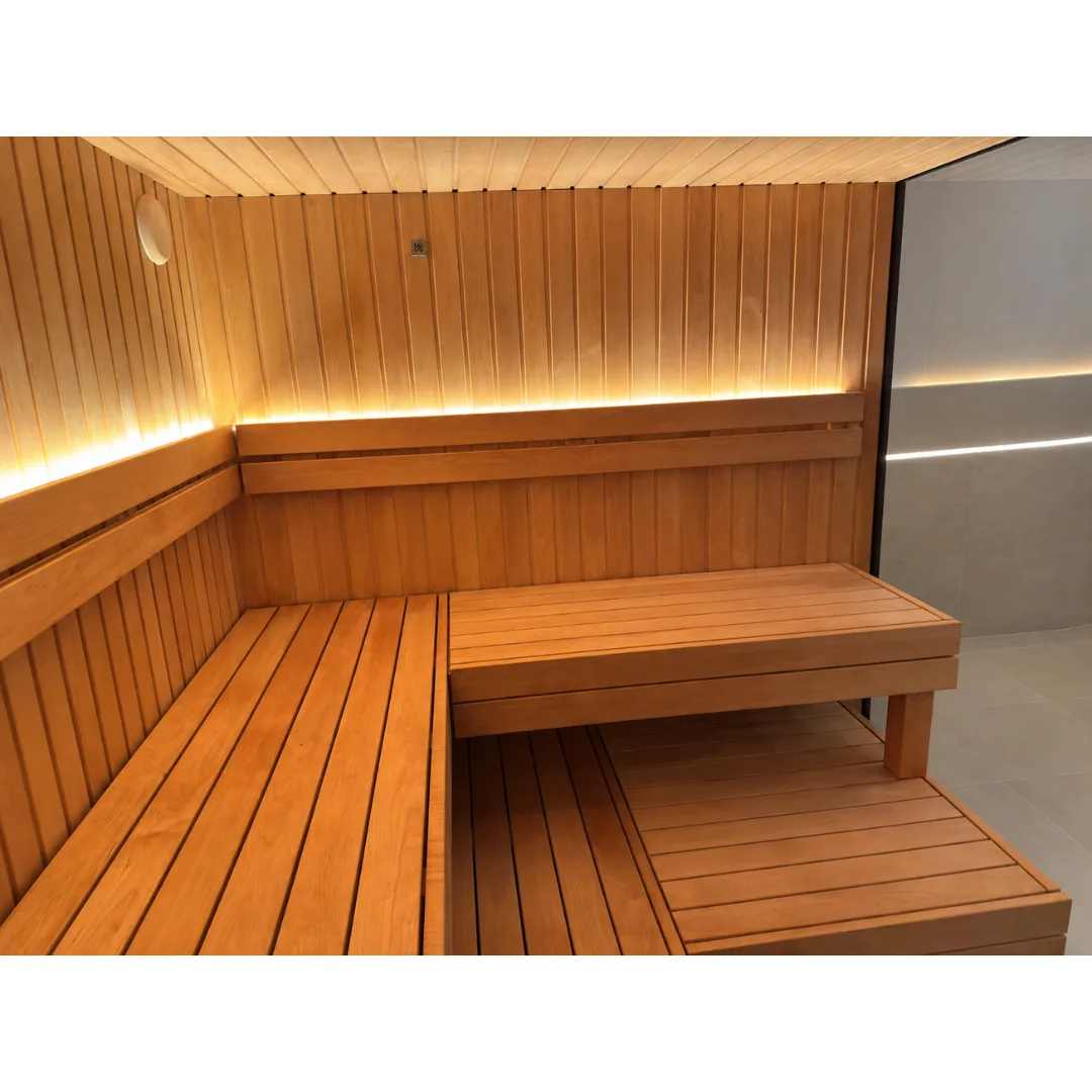VARA 280 x 210 indoor traditional sauna for sale. EIRA Saunas.