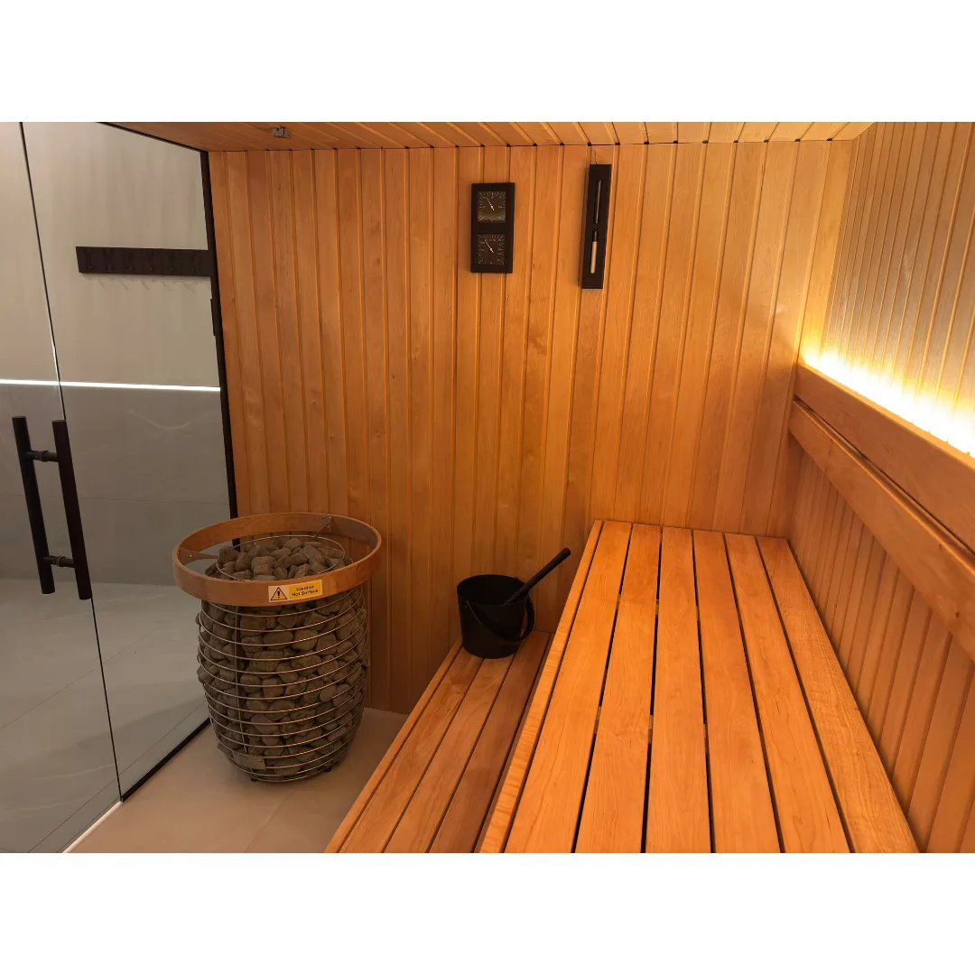VARA 280 x 210 indoor traditional sauna for sale. EIRA Saunas.
