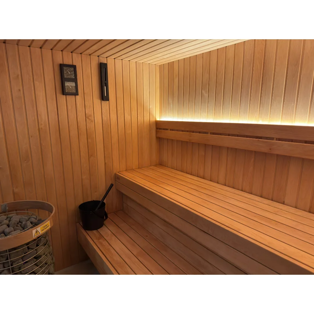 VARA 280 x 210 indoor traditional sauna for sale. EIRA Saunas.